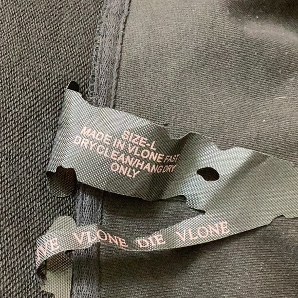 A$AP Rocky’s Vlone Live Alone Die Alone Black Hoodie - Picture 9 of 10